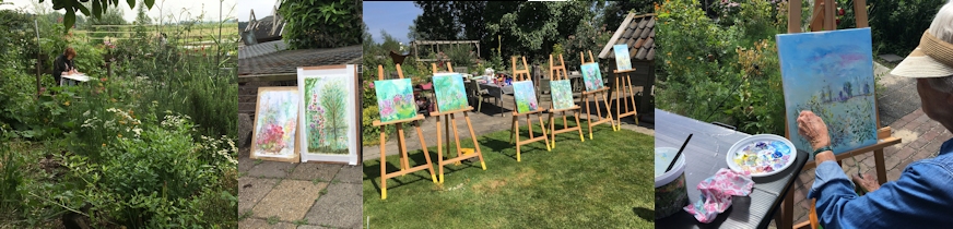 Zomerschool Schilderen Stolwijk